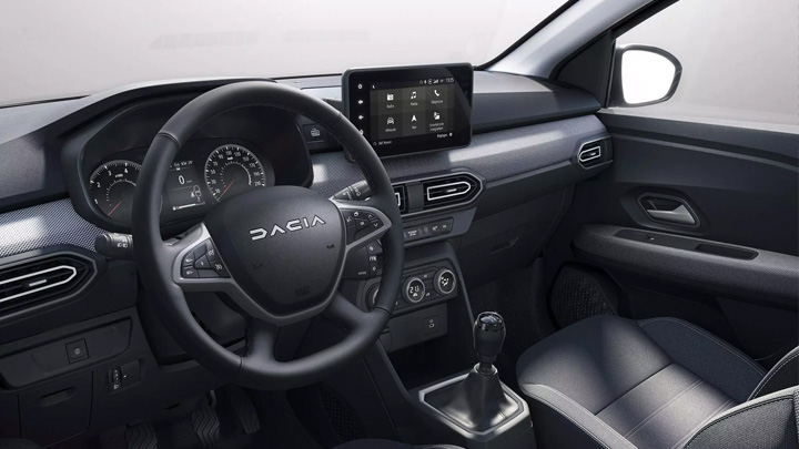 diseño interior Dacia Sandero