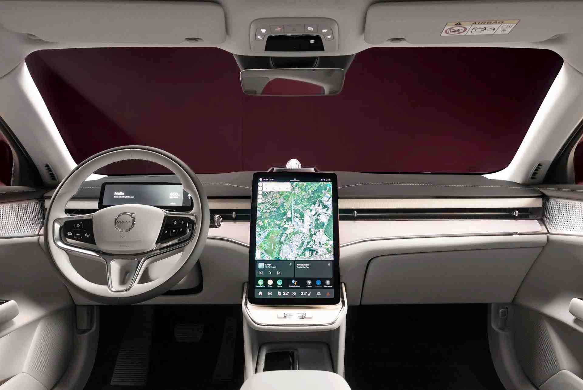 espacio interior parte delantera volvo xc60