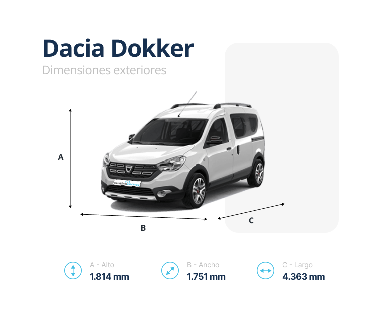 dimensiones dacia dokker