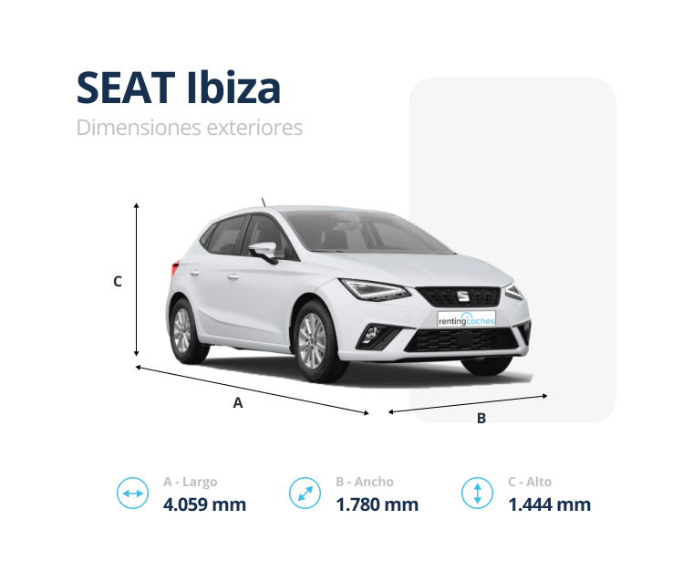 Medidas y precio del SEAT Ibiza